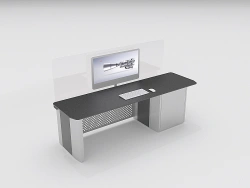 Work Table with Technical Compartment RM 01/07