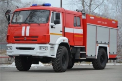 Firefighting Foam Vehicle APT (2.0-3.5)-?, Model 58815K43502, Modification 58815D on KAMAZ-43502-D5 Chassis