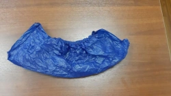 Disposable Medical Shoe Covers, Smooth Polyethylene