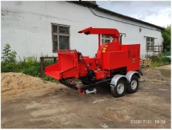 Powerful Mobile Wood Chippers Mobi-300