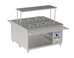 Salad Bar Refrigerated Display Unit PVV(N)-140CM-01 Eco Series