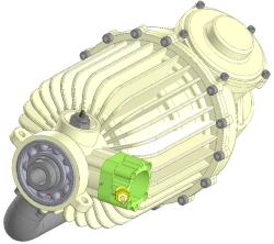 Four-Stroke Single-Cylinder Rotary Valve Internal Combustion Engine M-9 with Air Cooling 30.3 kW
