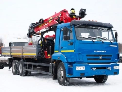 Hydraulic Loading Crane Truck MKMA on KAMAZ 65117 Base 64K06N-U7