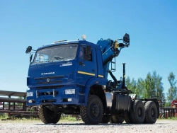 Hydraulic Crane Truck KMA Based on KAMAZ 5350 Model 51K12N-UA