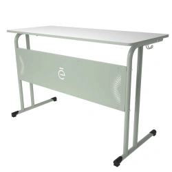 Two-Seat Student Desk with Metal Frame PSh5/2