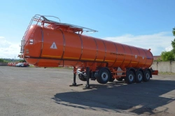 Round Cross-Section Tank Semi-Trailer, PPC 3+1, Modification 92353A-0000010