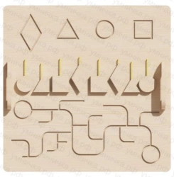 Wall Module for Developing Stereognostic Sense T-004