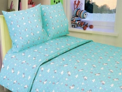 Children's Cotton Bed Linen Set for Infants and Teenagers