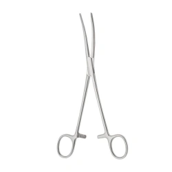 Curved Hemostatic Clamp TZ-01-288-19.6, 196 mm