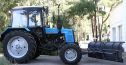 Municipal Snow Plow Attachment BABA-3000 for Street Cleaning