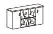 Eco-Friendly Gredenziya Style V KR Series Buffet Cabinet