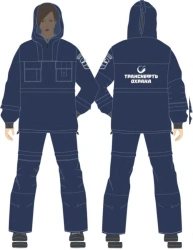 Women's Protective Suit (Jacket and Pants) for Biological Hazard