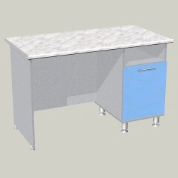 Single Pedestal Writing Desk Model STP-F6