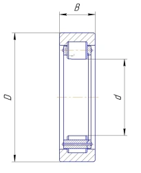 Rolling Bearing 6-1292948M-ETU 100/1