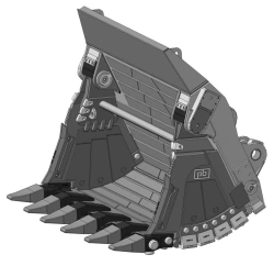 Bottom Discharge Bucket EX-1900.FS-8-T1J1G1S1
