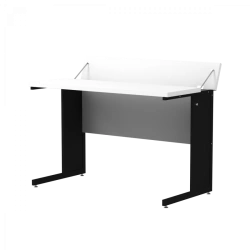 Laboratory Student Desk with Retractable Book Block, Model SShmVK