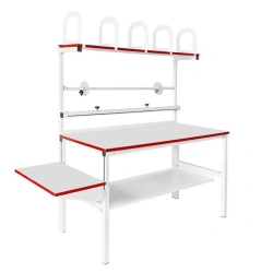 GRESSON KSR Series Packing Table for Clean Rooms and Antistatic Use