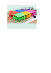 Wooden Children’s Table for Preschools "Elephant