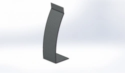 Metal Information Stand - Portable & Modular Design