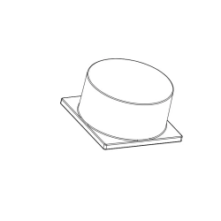 LED Light Fixture Lens AMT-HB-23x23-3535-15