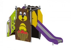 Metal Slide "Mishka" 950mm for Kids - Romana 110.12.00