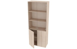 Wide Glass Display Cabinet 800x370x2000mm 405.117