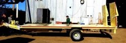 Heavy-Duty Car Trailer 880713 with Air or Leaf Spring Suspension
