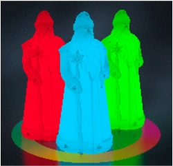 Christmas Santa Claus Light Decoration, Model 210