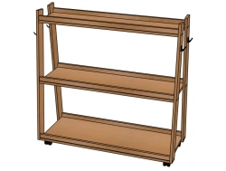 Multi-functional Physical Education Shelf - Model SЖ142