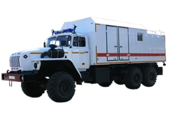 Emergency Rescue Vehicle on URAL 43203 Chassis Type 47281D