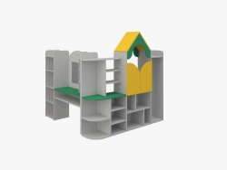 Toy and Teaching Aids Cabinet, Model MD 01.07.07