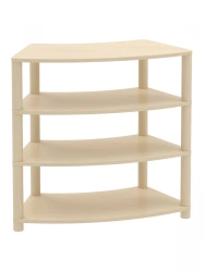 Circular Storage Rack with 4 Shelves for Educational Materials