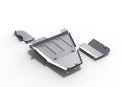 Metal Protection for Toyota Hilux 4WD (Transfer Case + AdBlue + Oxygen Sensor) (2.4 TDI Euro6 Approved) (2015-) + Kit