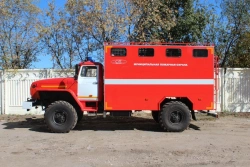 Fire Hose Vehicle AR-2 43441D on Ural Chassis 43206-6151-71