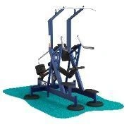 Outdoor Power Training Equipment for Pull-Ups and Dips with Counterweight, Model ATM-7.73