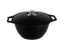 4L cast aluminium saucepan (with non-stick coating) Kukmara TM, with aluminium lid, "Tradition" line