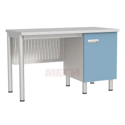 Laboratory Table SL-04-MSK (SL-04-105) with Cabinet and Shelf