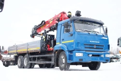 Special Truck with Hydraulic Loading Crane KMA on KAMAZ 43118 (Mod. 41K12N-UG)