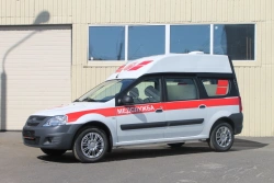 Medical Service Vehicle LRGS0M1 on LADA R90 Base