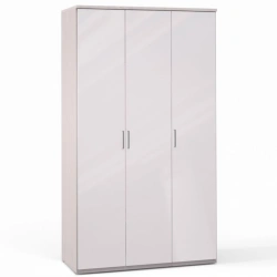 Universal Wardrobe FU1 for Clothing - Rimini Ice 3-Door Cabinet