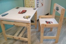 Children's Wooden Furniture Set for Kids 1.5 to 8 Years