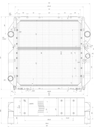 Engine Cooling Radiator Block 53602.1301.000
