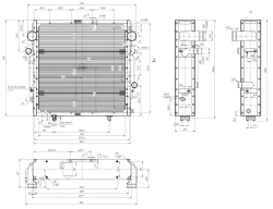 Engine Cooling Radiator Block BO-173B.1301.000