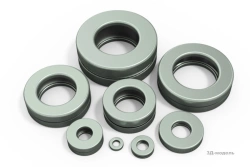 Magnetic Cores with Distributed Air Gap MSC