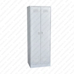 Clothing Cabinet with Metal Shelf and Rod - SHMO.02.00