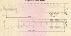 Metal Platform Semi-Trailer Modification 849093