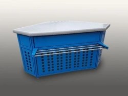 DS FACTORY Refrigerated Counter - 90 Degree Trapezoidal Design