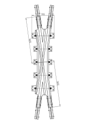 Crosspiece for Rail Switch Type R65 Mark 2/7 (Project 202-100-00)