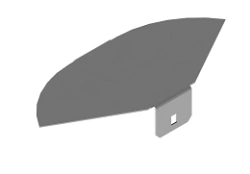 Horizontal tray cover with adjustable angle KL 000x45 HL