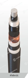 Power Cable with Aluminum Conductors and Cross-linked Polyethylene Insulation AПвВнг(А)
